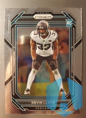 2022 Panini Prizm Devin Lloyd #376 Rookie Jacksonville Jaguars